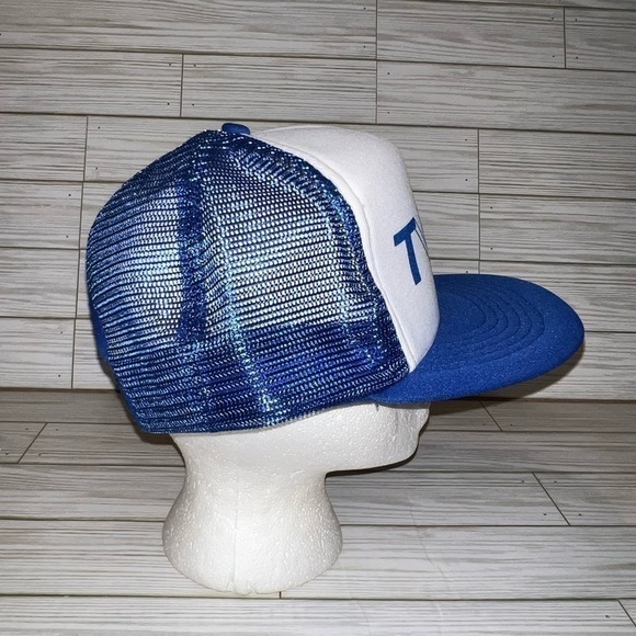 Vintage Trucker Style Snapback Hat Troy & Nichols Logo - Picture 4 of 9